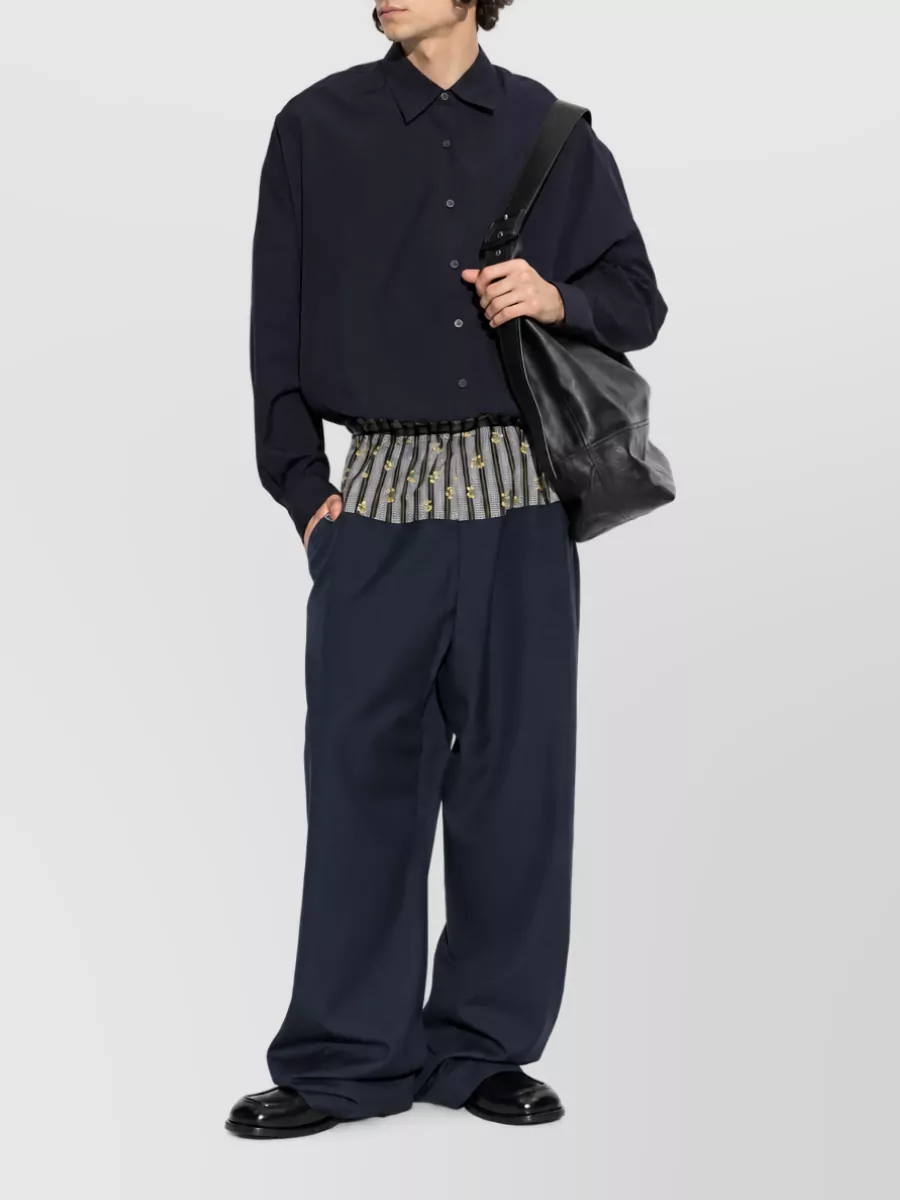 Dries Van Noten Wide-Leg Trousers