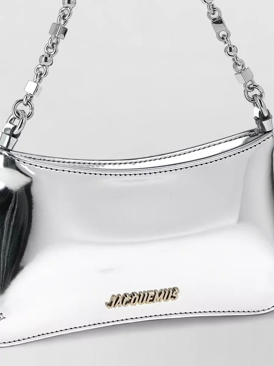 Jacquemus Le Petit Bisou Chain Rectangular Shoulder Bag