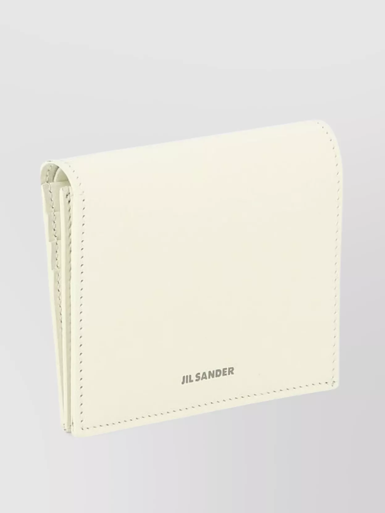 Jil Sander Logo Embossed Bi-Fold Wallet V