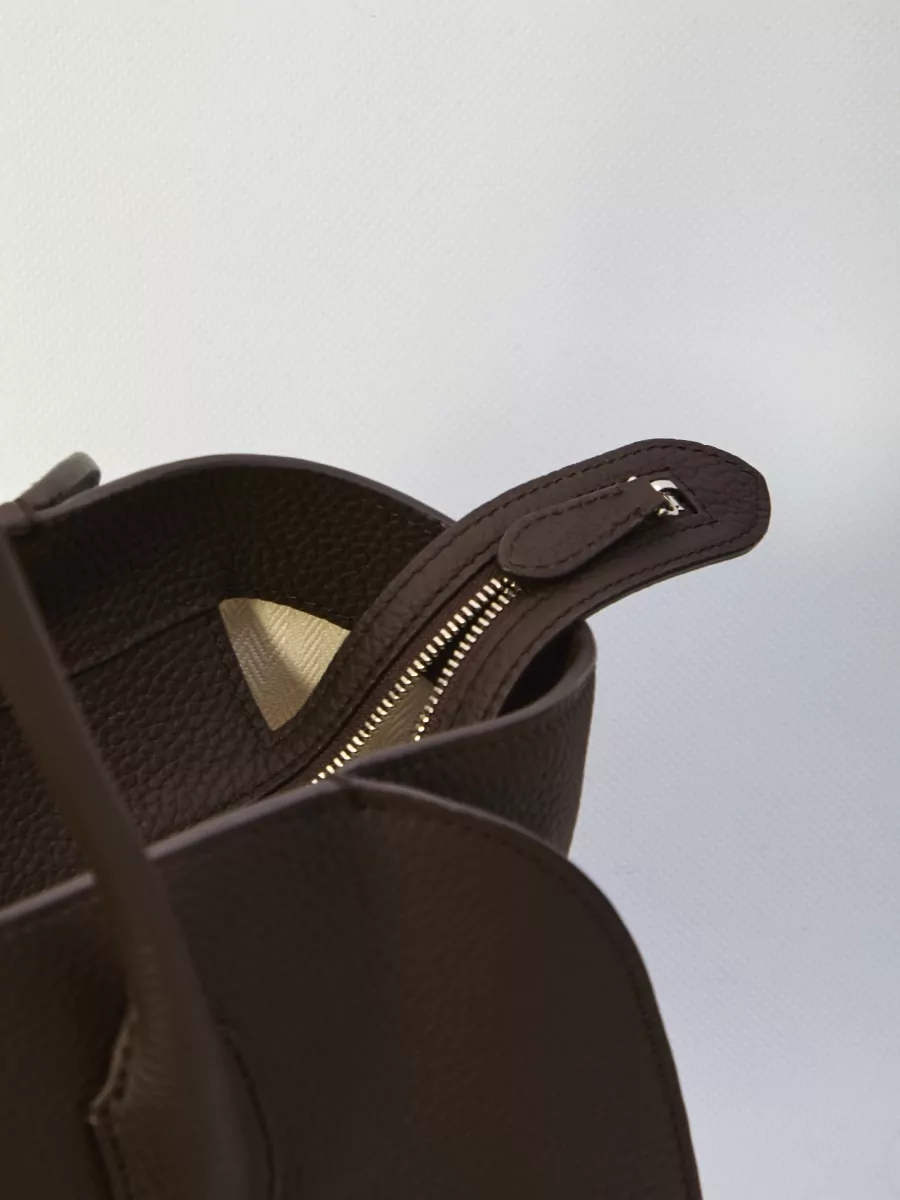 The Row Marlo 14 Calf Leather Tote Bag