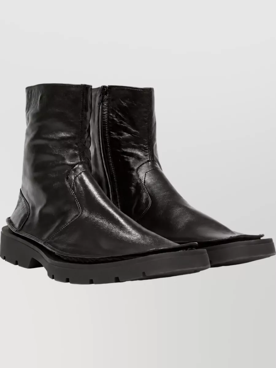 Maison Margiela Leather Ankle Boots