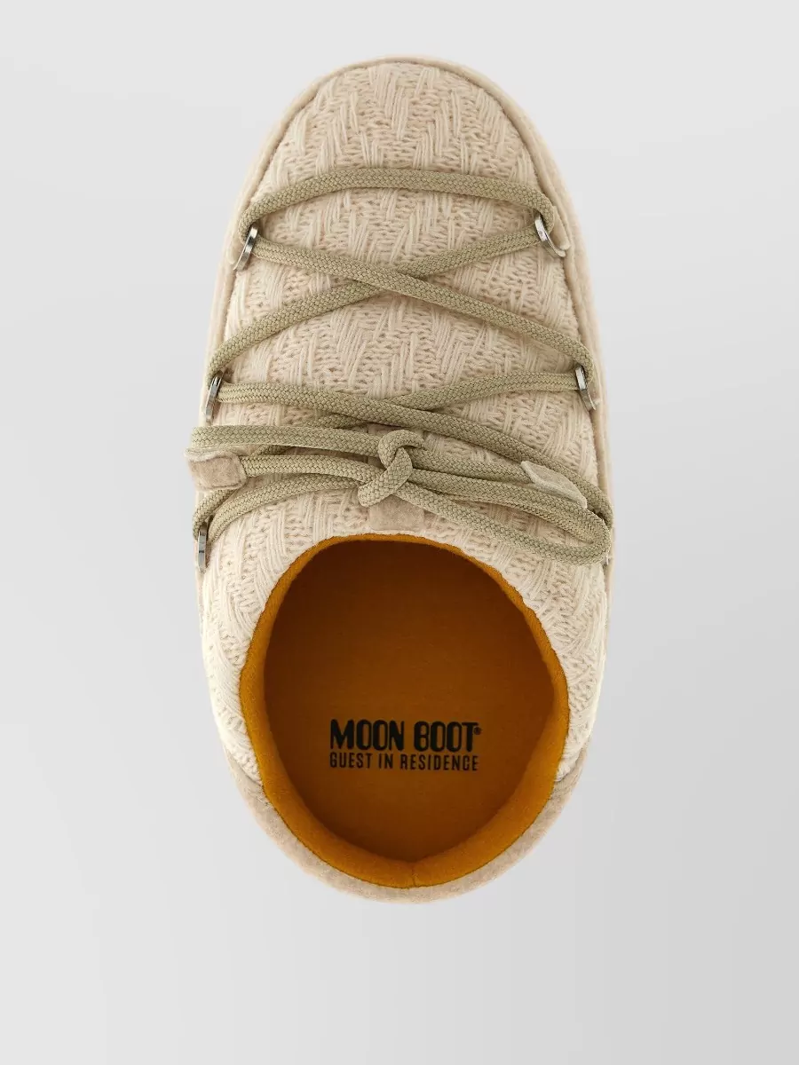 Moon Boot Cashmere Wool-Effect Mules