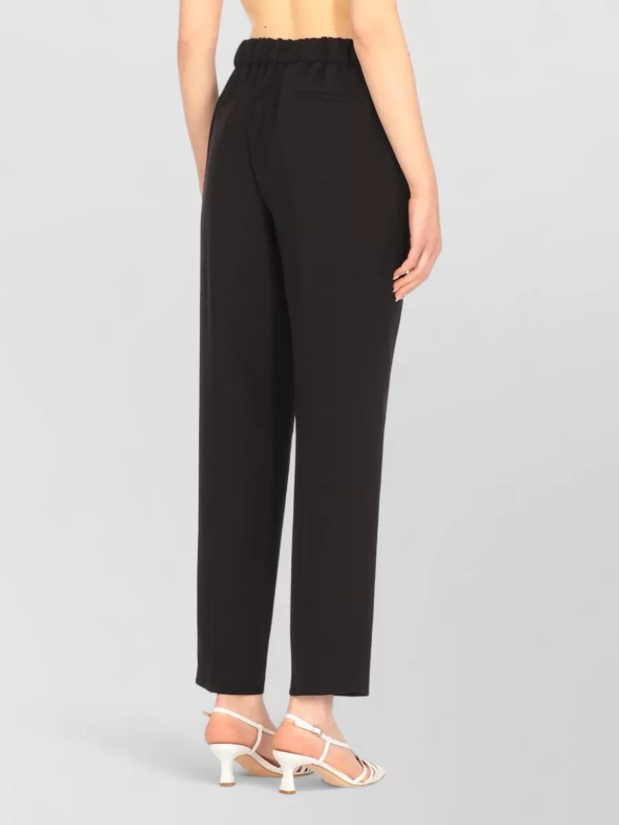 Antonelli Firenze Silk Straight-Leg Trousers