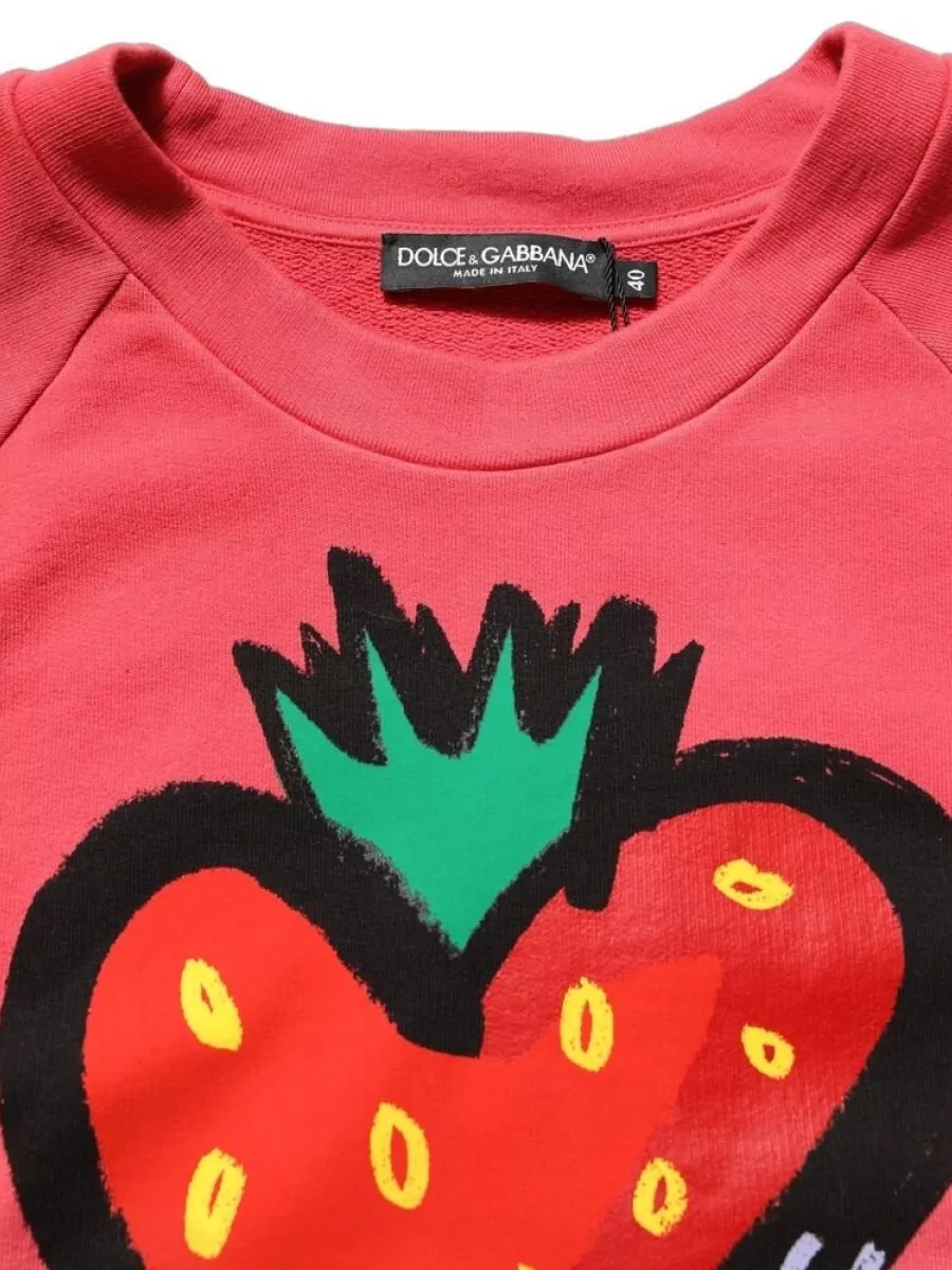 Dolce&Gabbana Strawberry print sweatshirt
