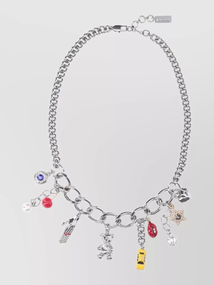 Marc Jacobs brass pendant necklace