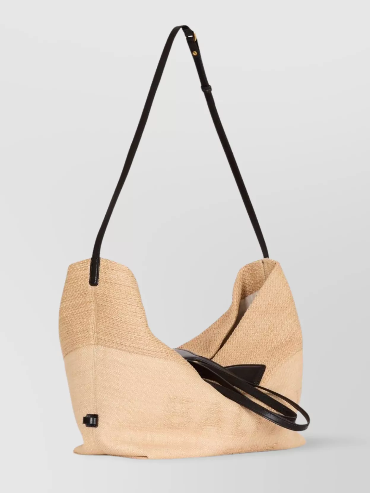 Balmain Textured Fabric Bags With Dual Handles And Strap