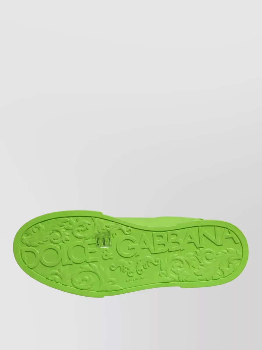 Dolce&Gabbana Leather Low-Top Sneakers