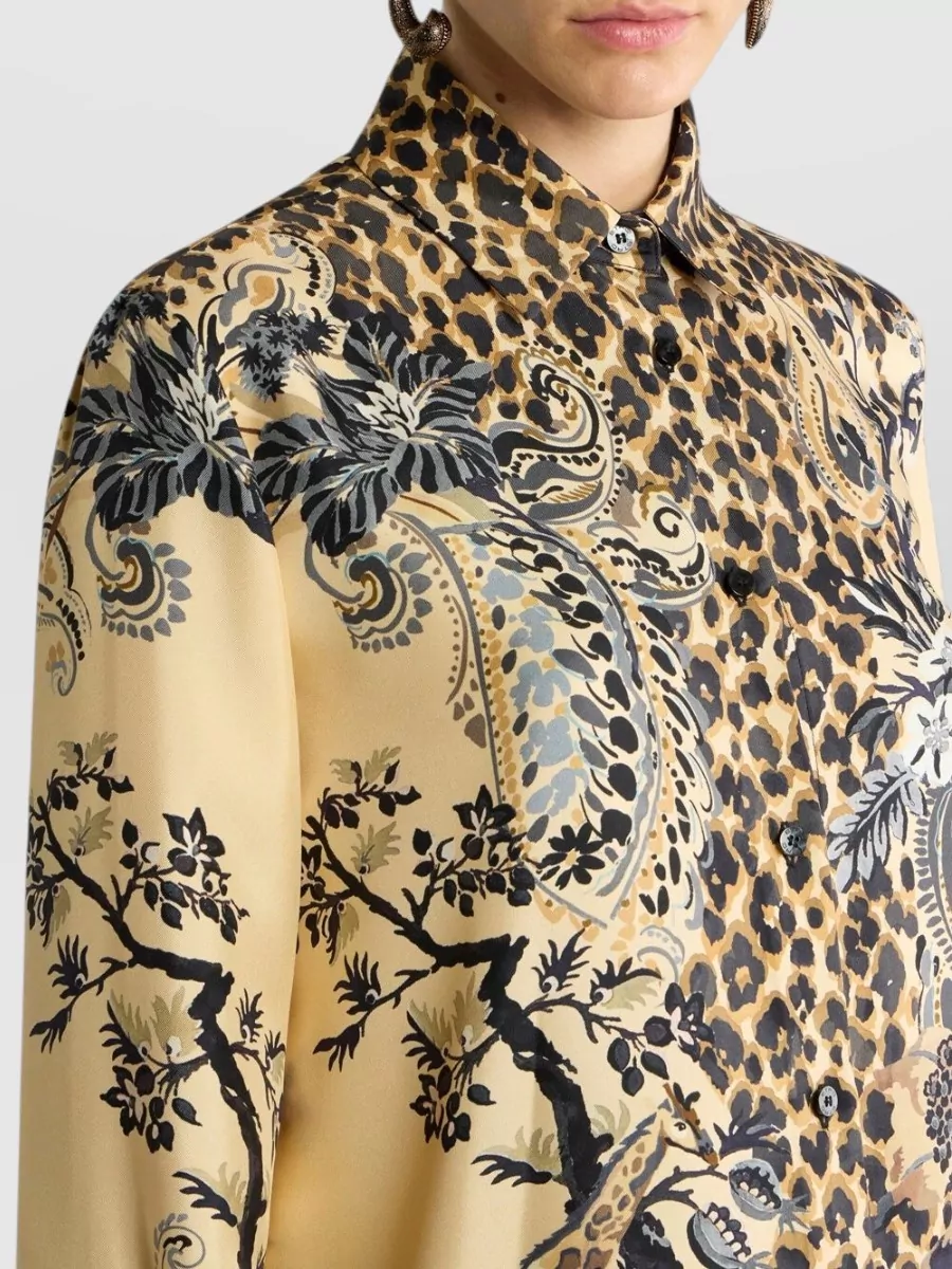 Etro Silk Printed Shirt