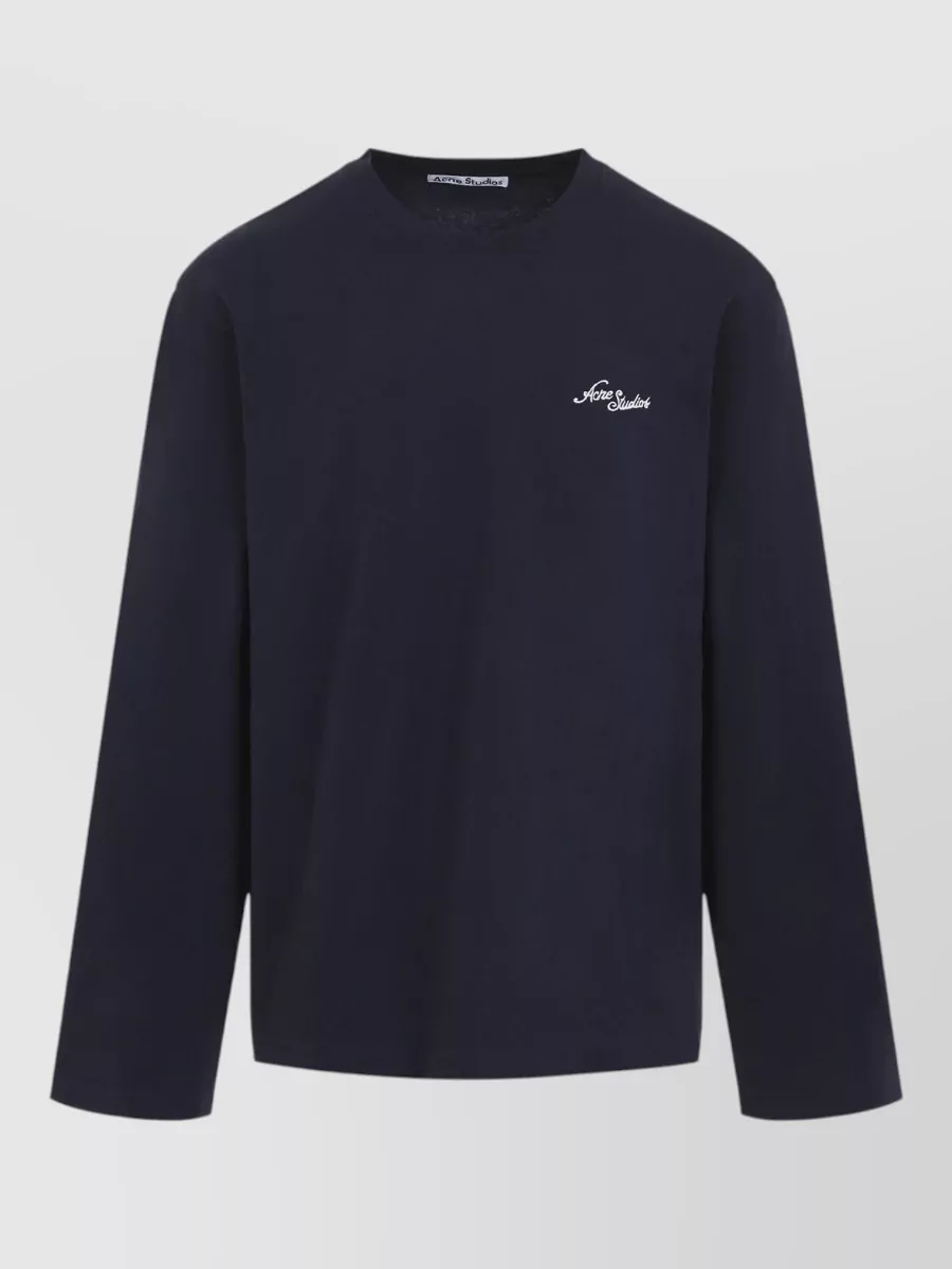 Acne Studios Organic cotton long-sleeve t-shirt