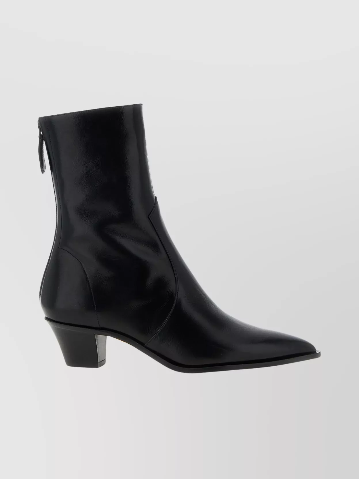 Aquazzura Ankle Boots With Block Heel And Pointed Toe