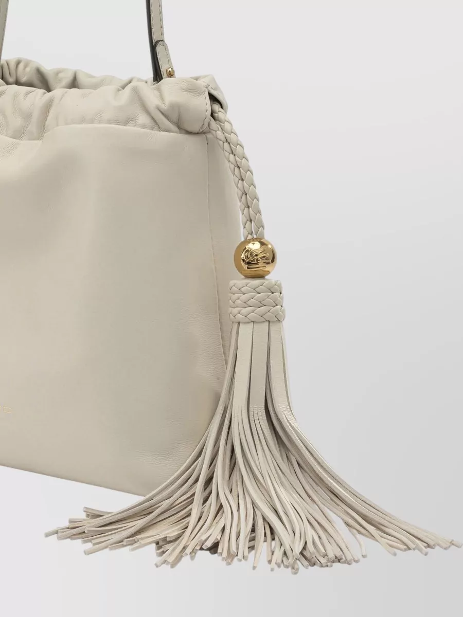 Etro Leather Bucket Bag