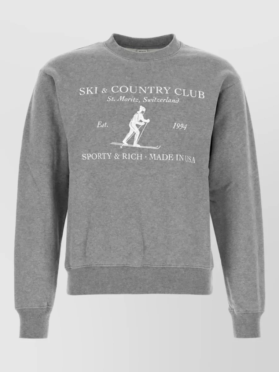 Sporty & Rich cotton sweatshirt