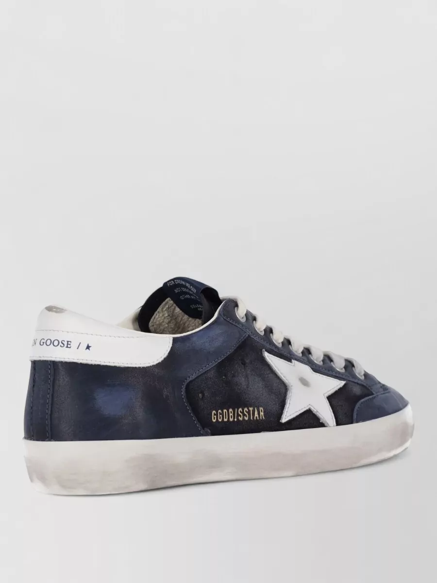Golden Goose Leather Low-Top Sneakers