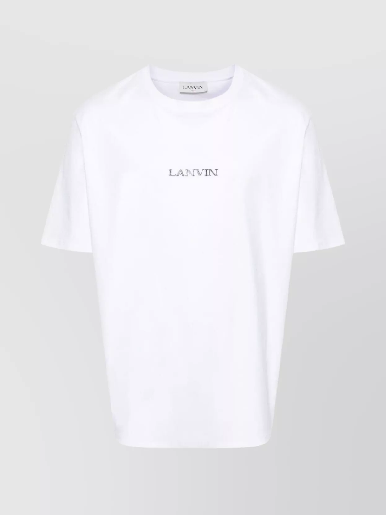 Shop Lanvin Lightweight Crew Neck Jersey T-shirt