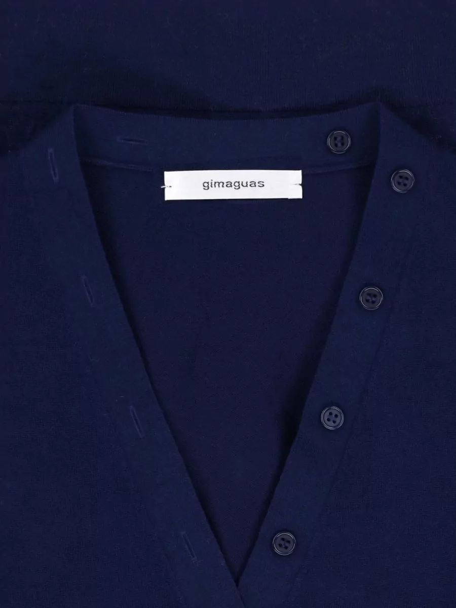 Gimaguas Merino wool crewneck cardigan