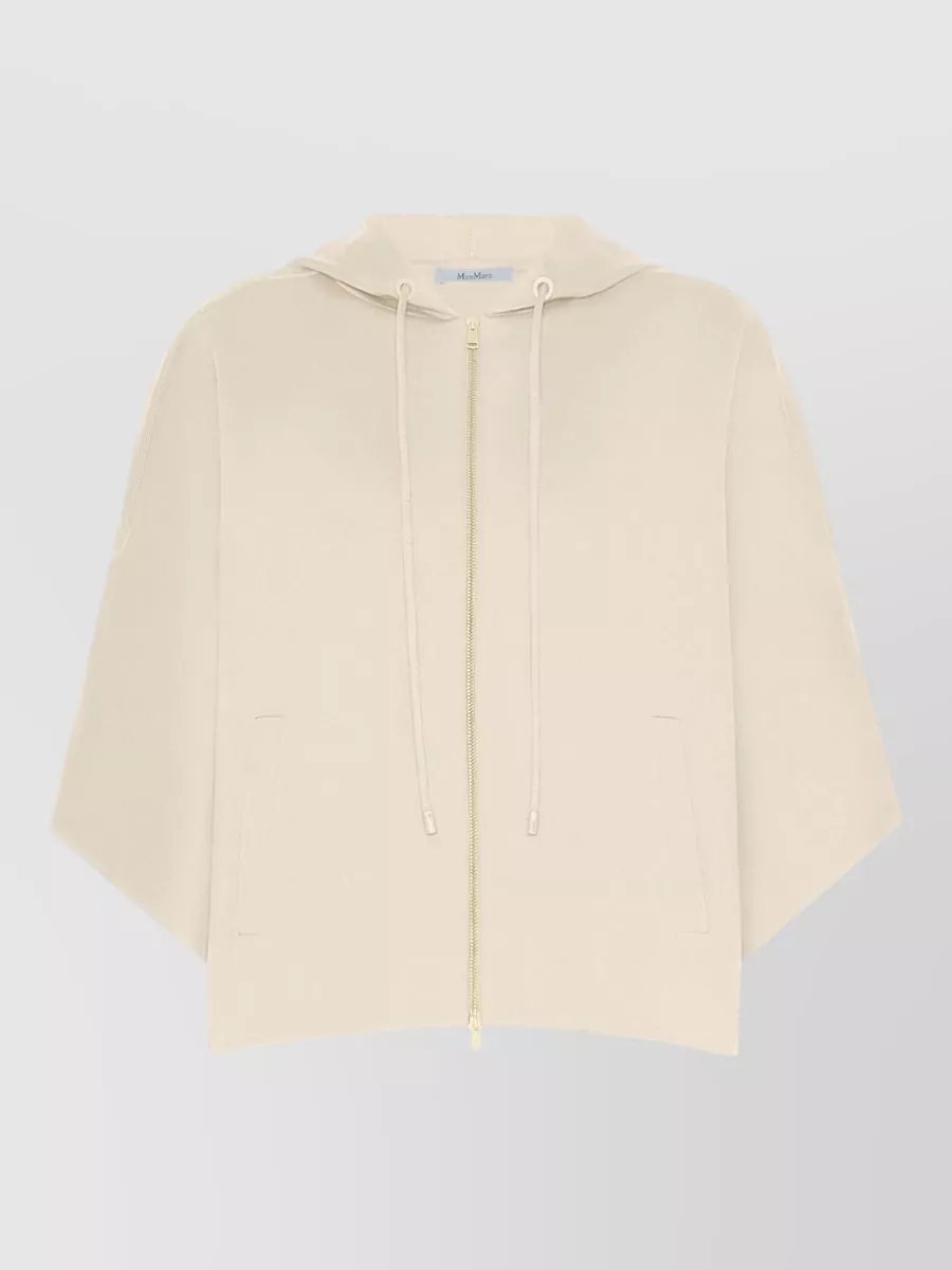 Max Mara logo print boxy sweatshirt