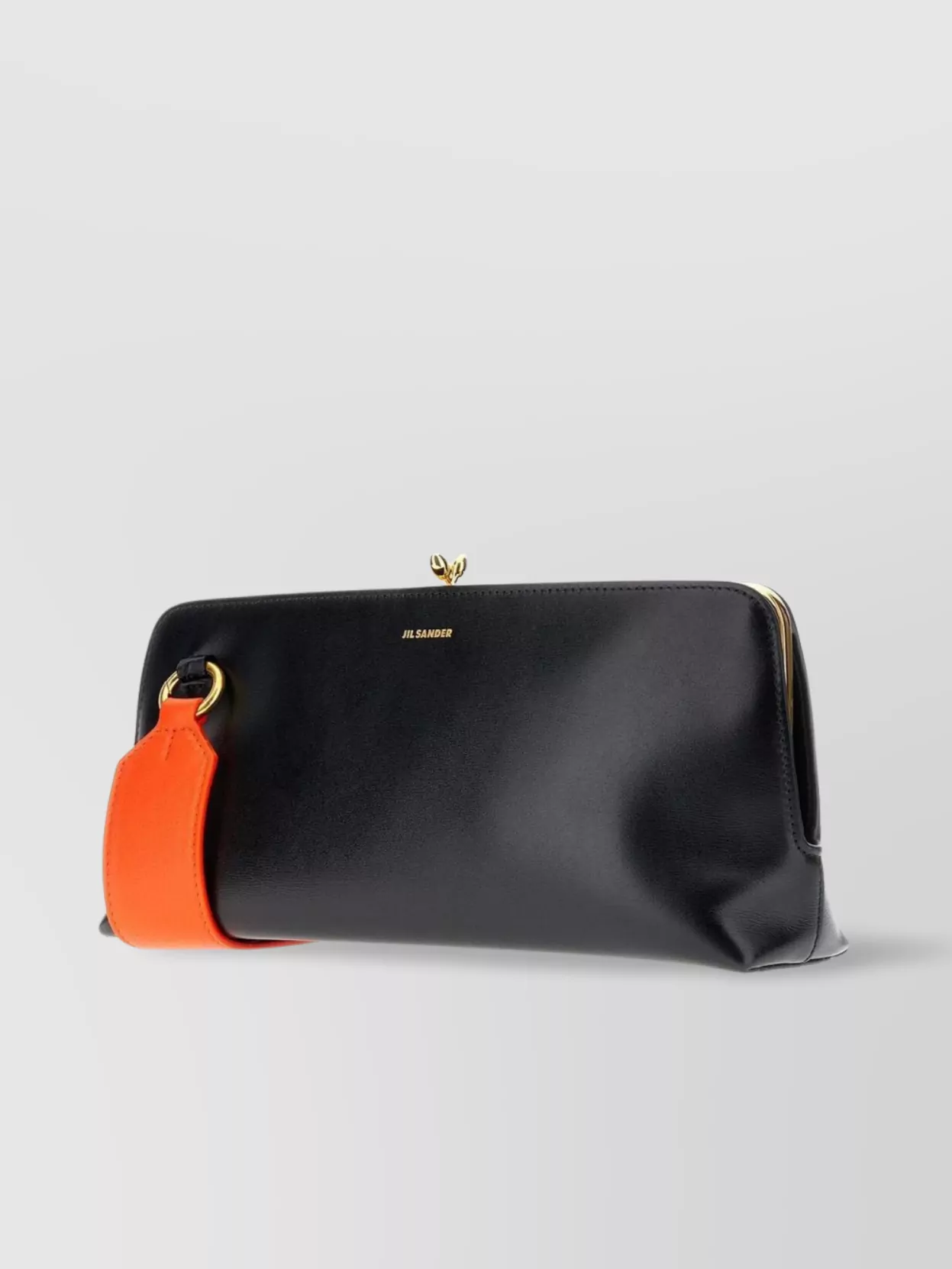 Jil Sander Small Leather Goji Crossbody Bag