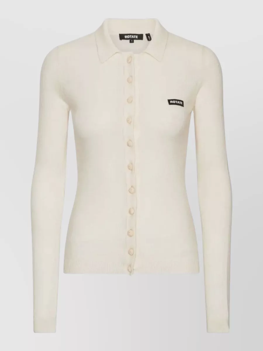 Rotate cashmere wool knitted top