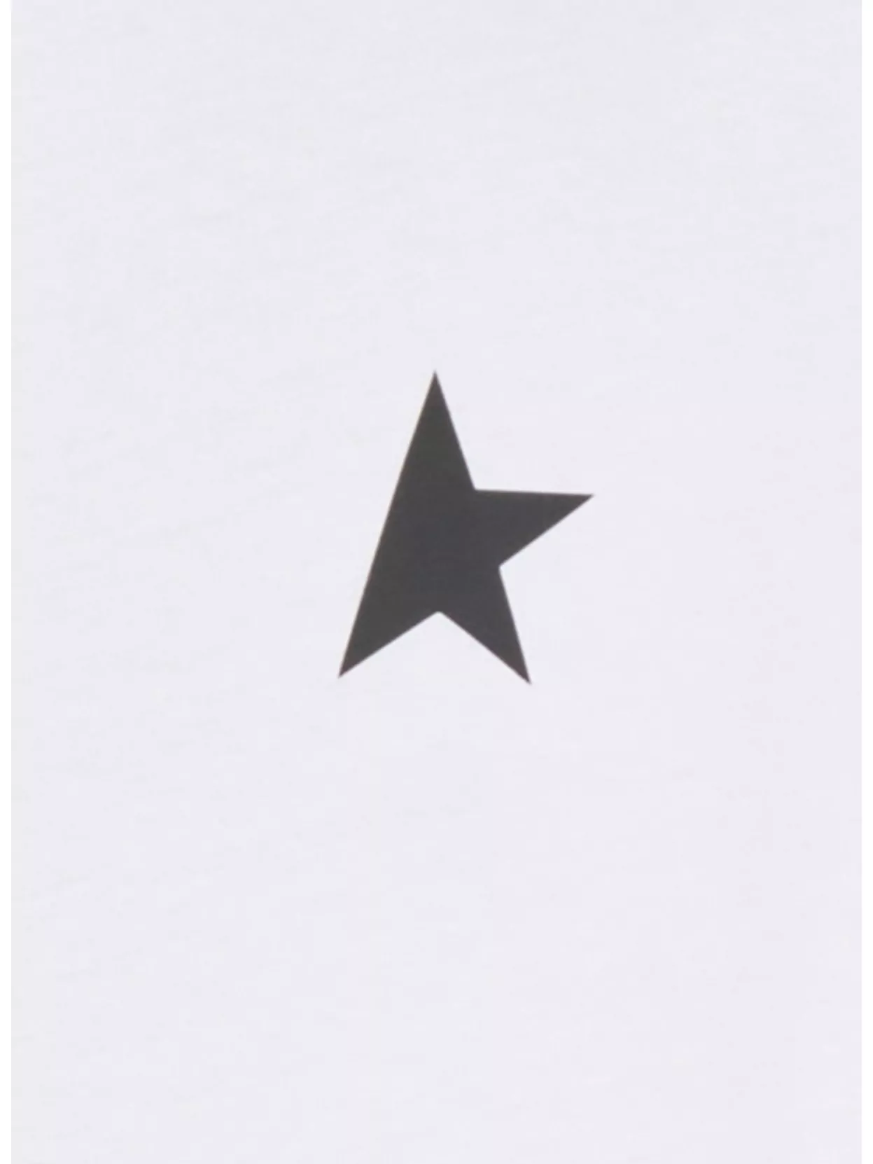 Golden Goose Star Print Crew Neck T-Shirt