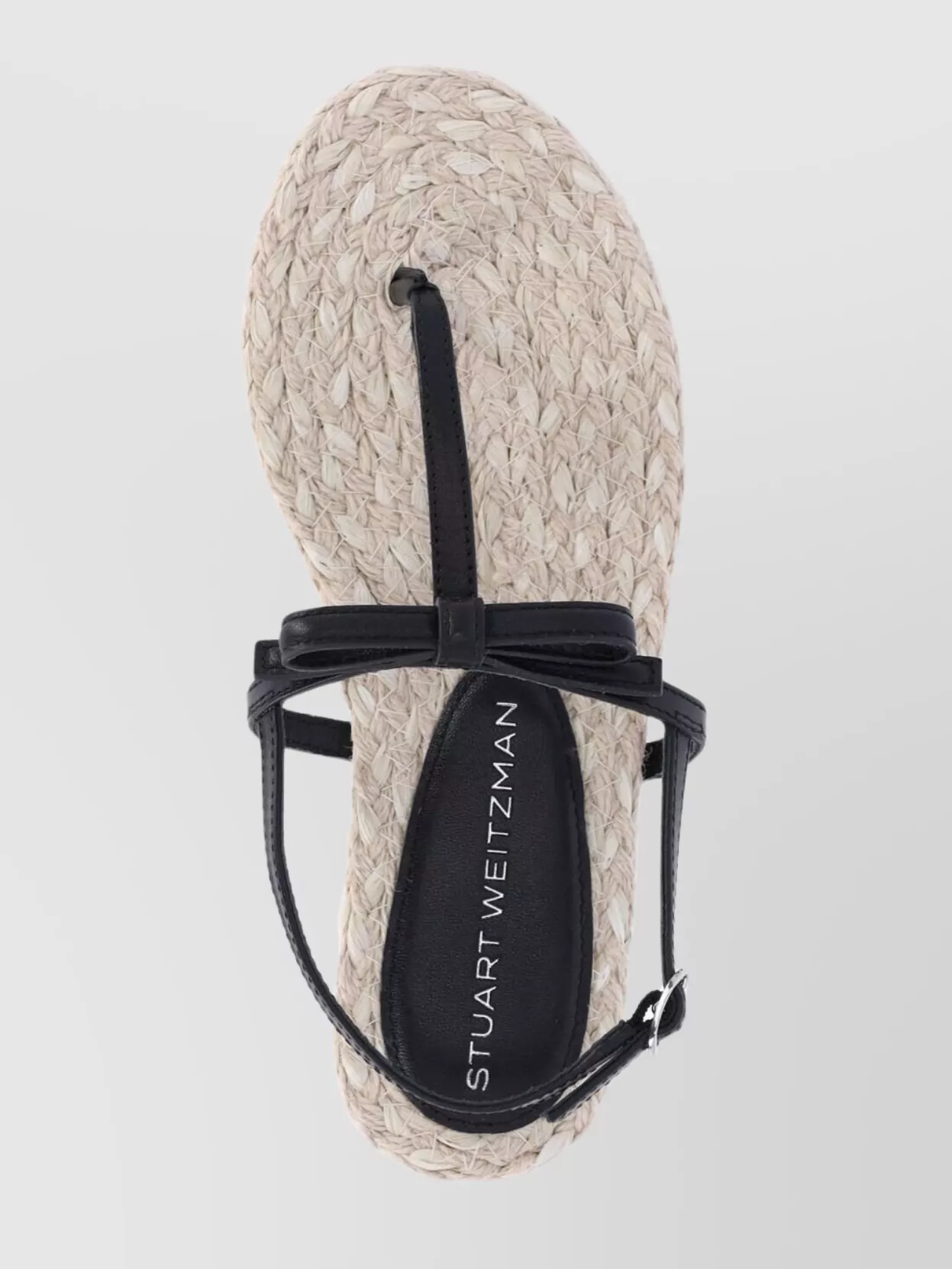 Stuart Weitzman Felicity Espadrillas Thong Sandals