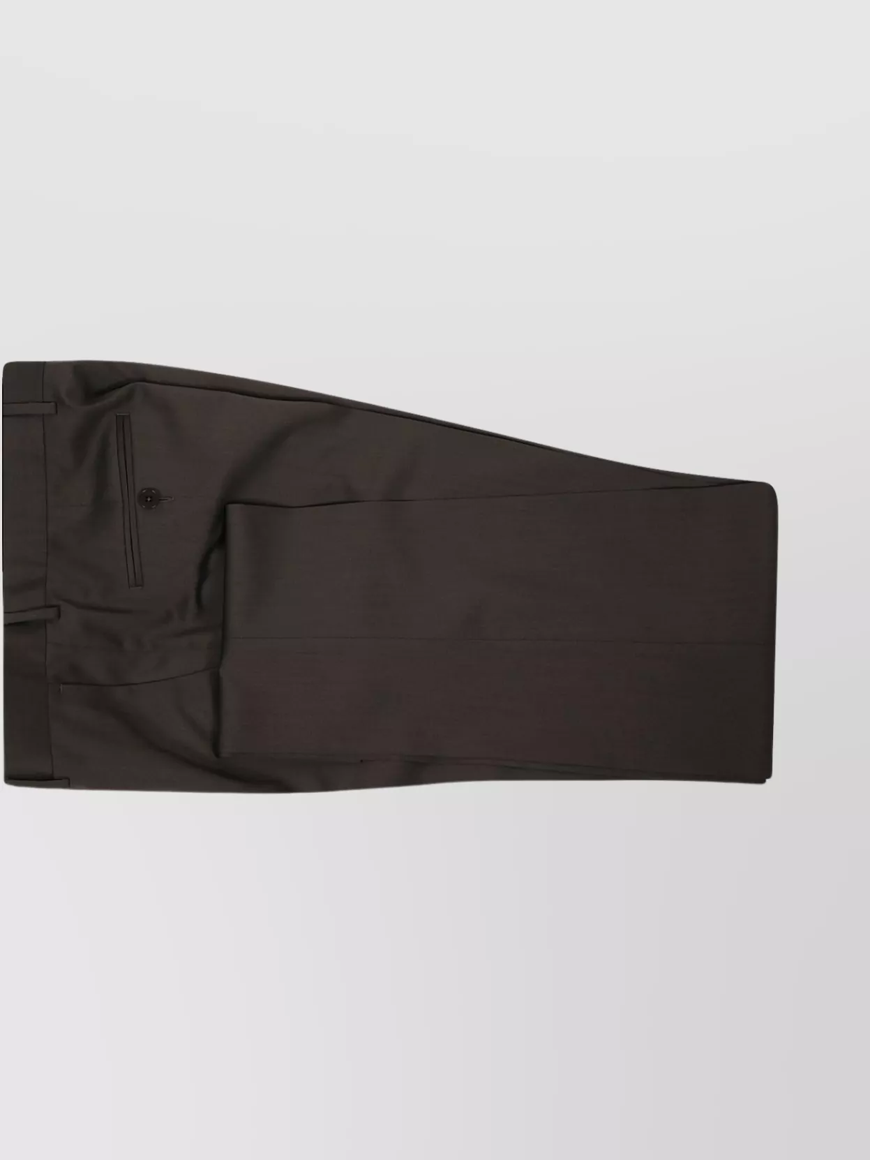 Zegna Wool Suit Single-Breasted Design