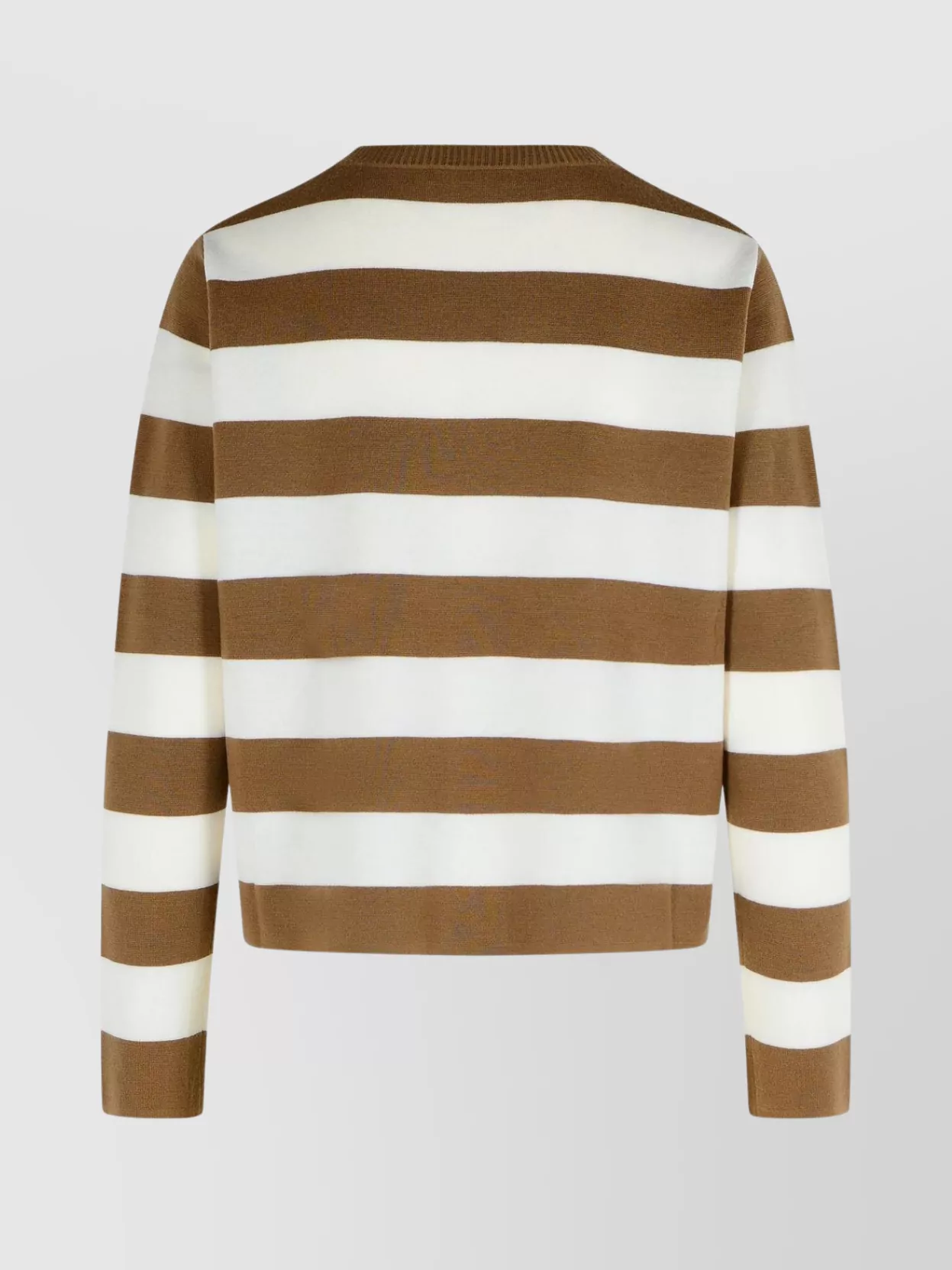 Max Mara 'Viterbo' Crew Neck Striped Sweater