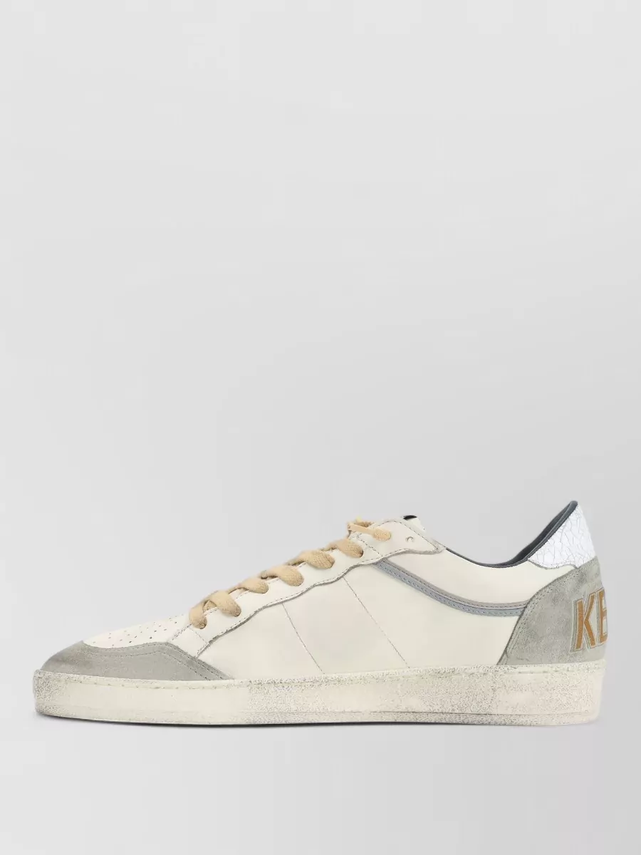 Golden Goose Ballstar Sneakers Star Detail Contrast Heel