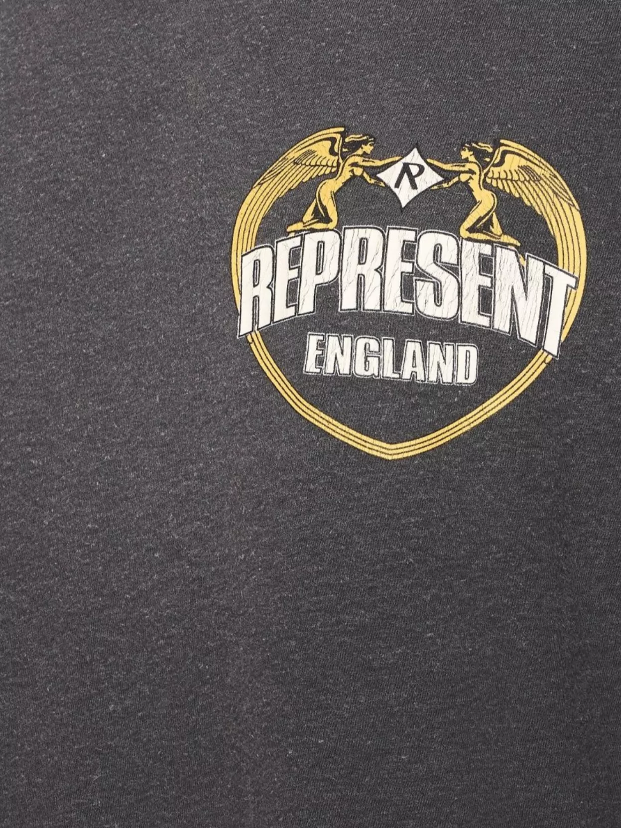 Represent Graphic Print Crew Neck Short Sleeve T-Shirt