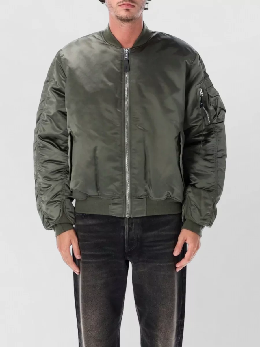 Alpha Industries nylon padded coat ma-1 uv