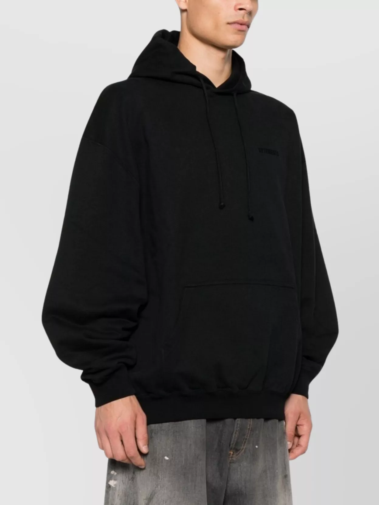 Vetements Hooded Sweatshirt Kangaroo Pocket