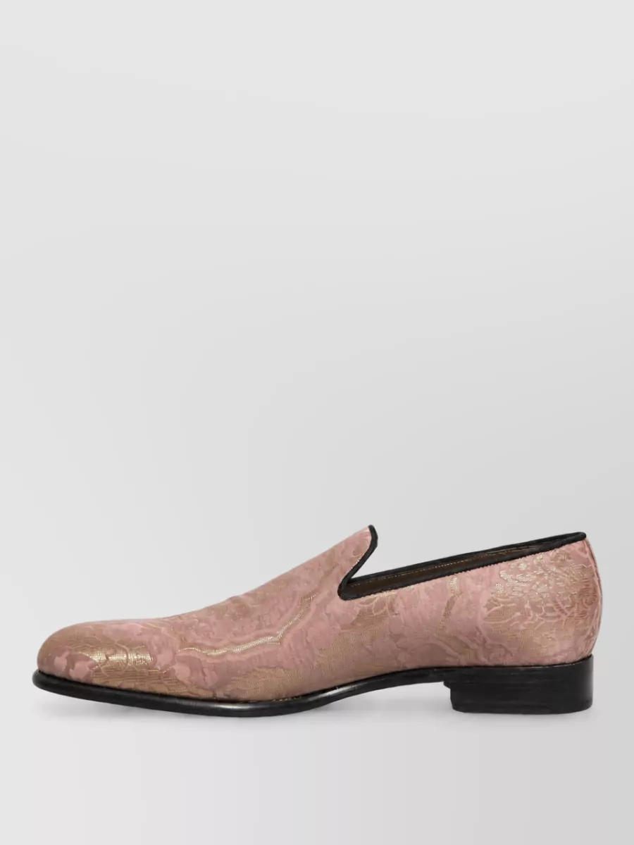Dolce&Gabbana Leather Monk Shoes