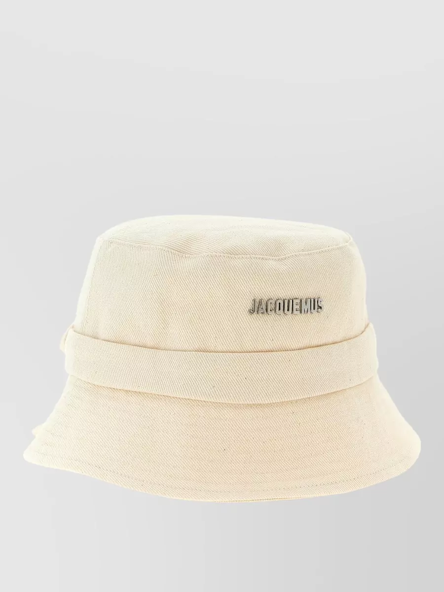 Jacquemus Wide Brim Structured Bucket Hat Gadjo