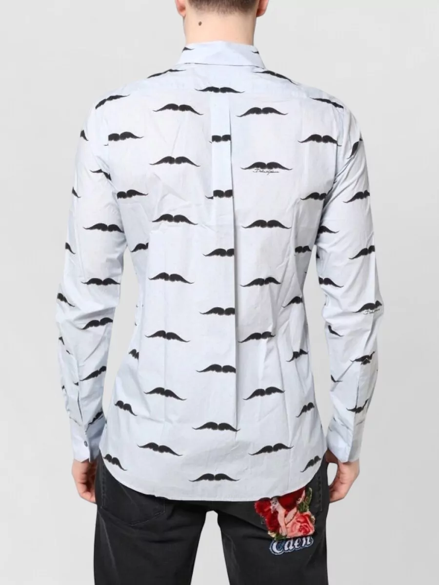 Dolce&Gabbana Cotton Printed Formal Shirt