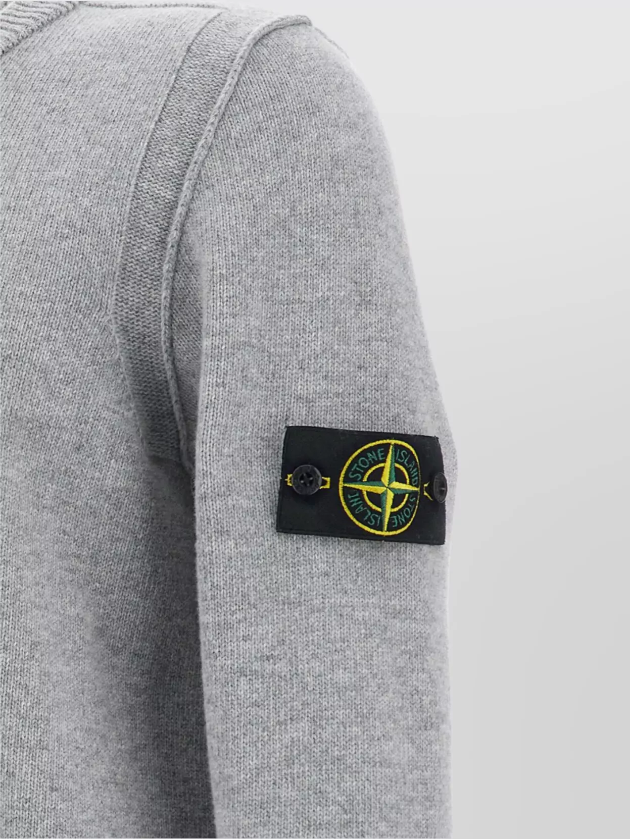Stone Island Badge Crew Neck Sweater