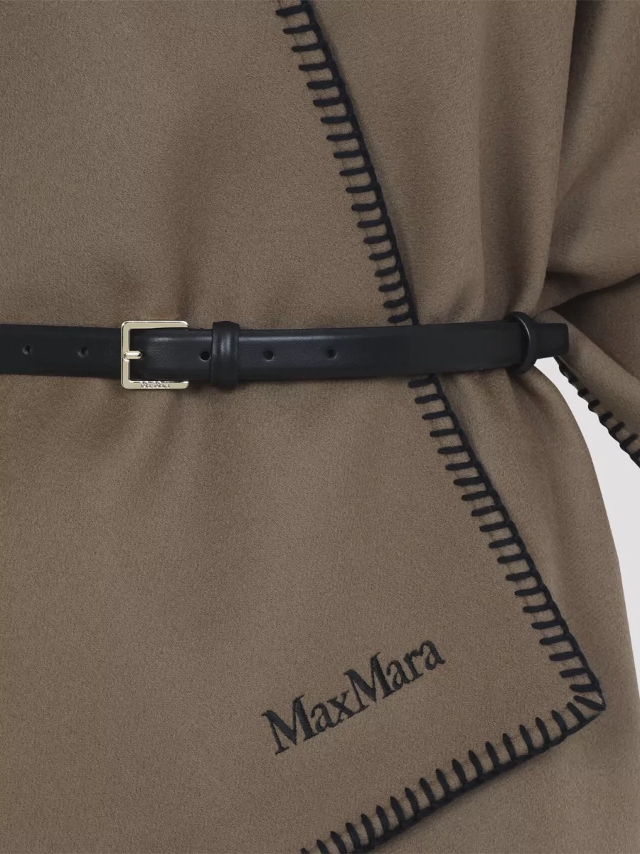 Max Mara Wool Belted Cape