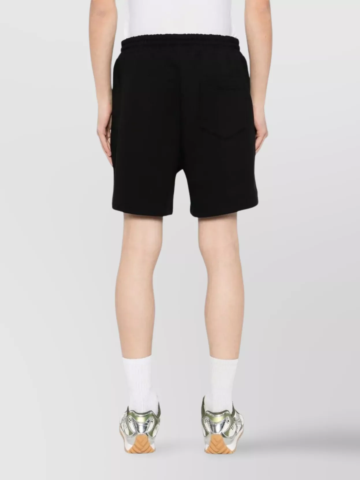 Casablanca Pearl Diamond Cc Patch Sweatshorts
