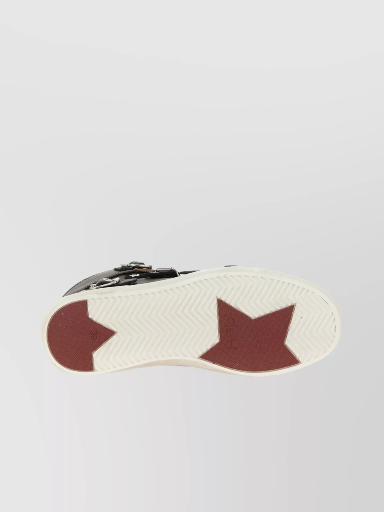Ash Star High-Top Rubber Sole Sneaker