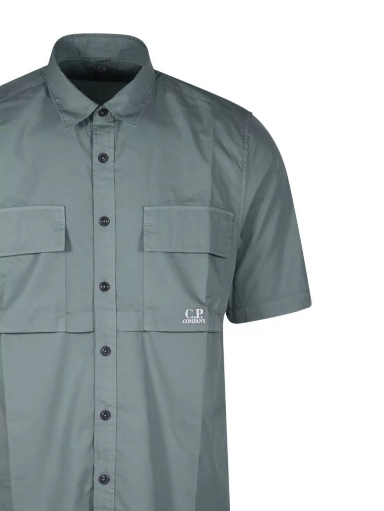 C.p. Company Casual Button-Down Short Sleeve Shirt