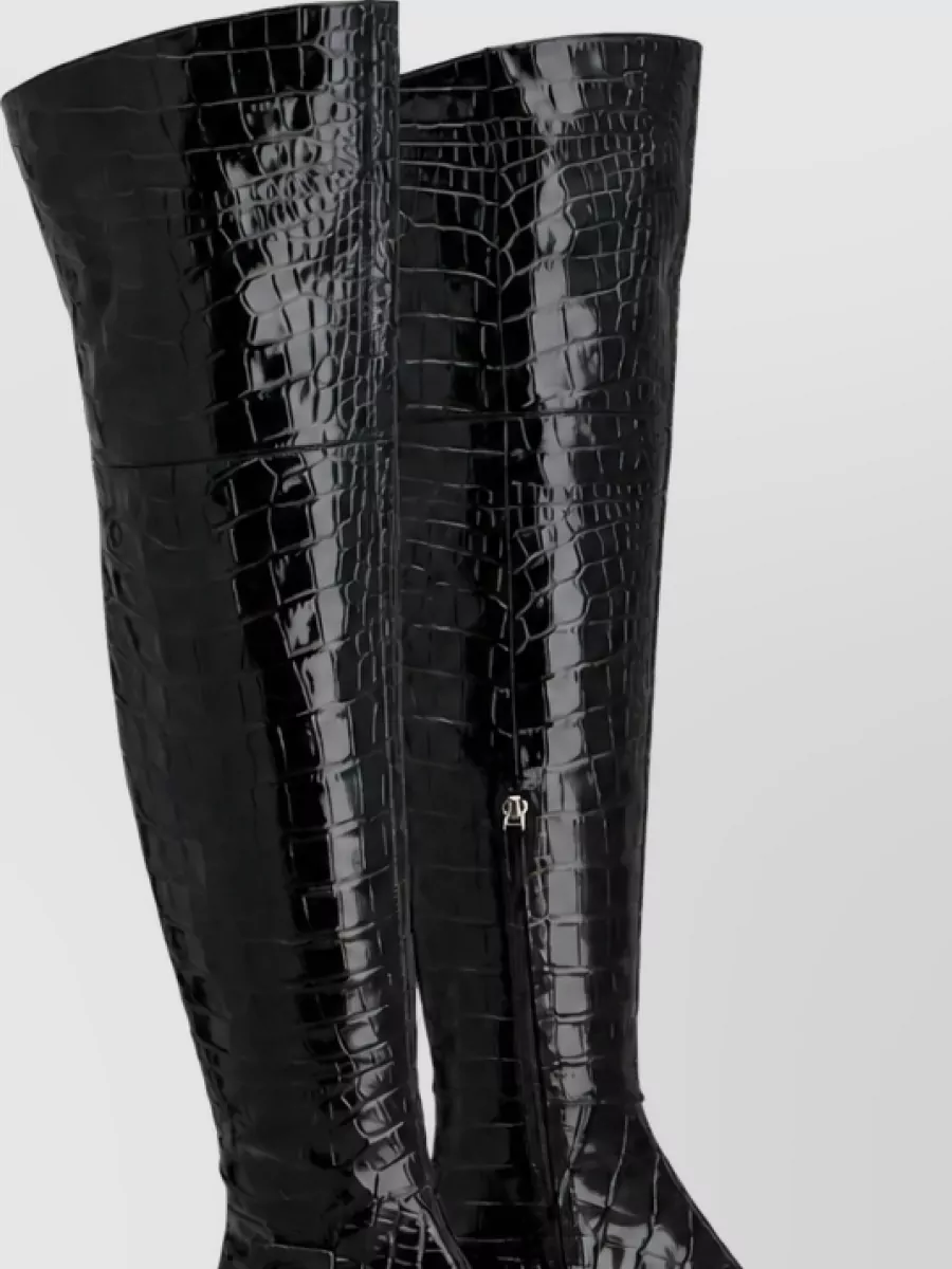 Roger Vivier Leather Tall Boots