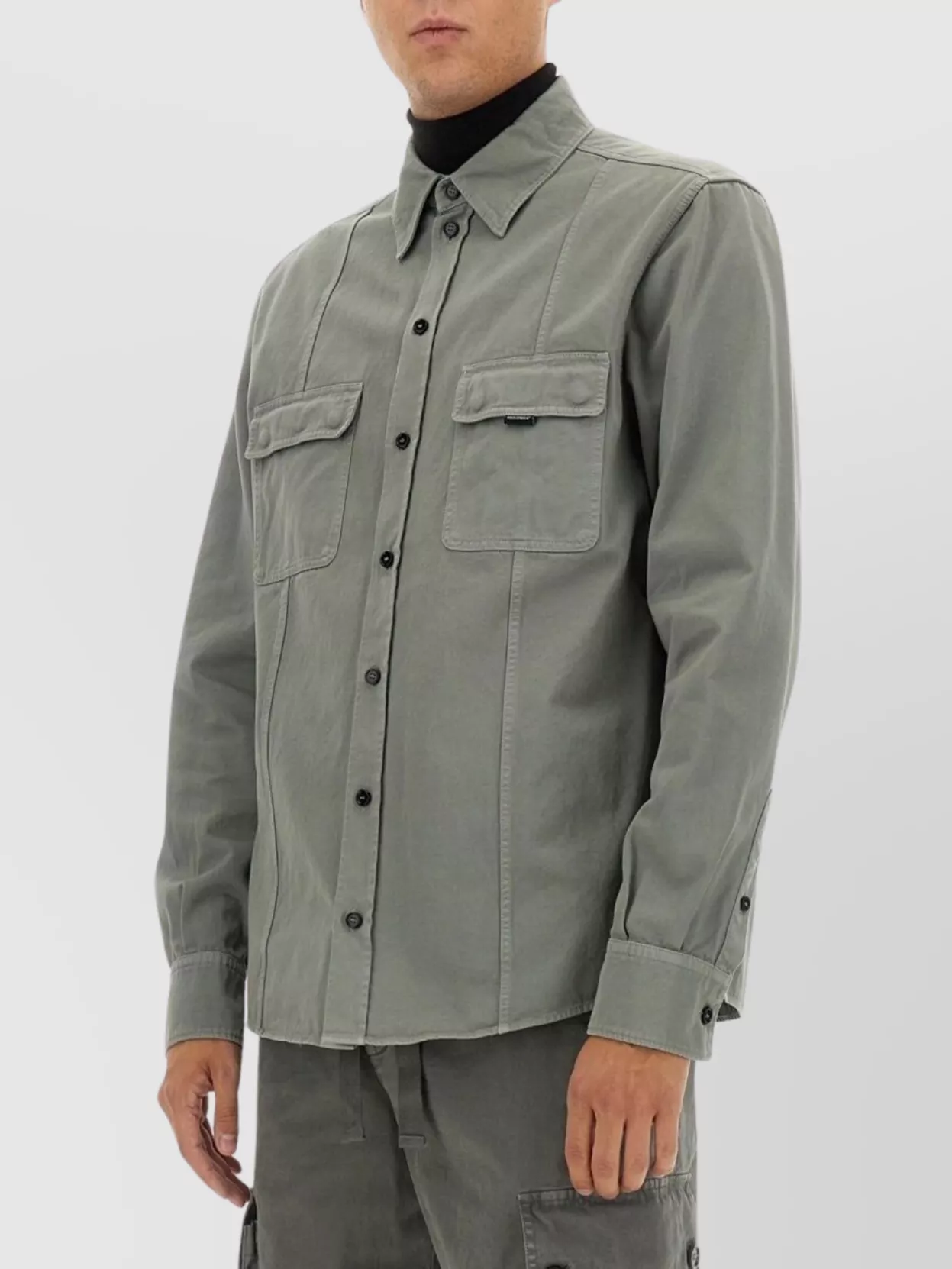 Dolce&Gabbana Shirt With Pockets And Collar