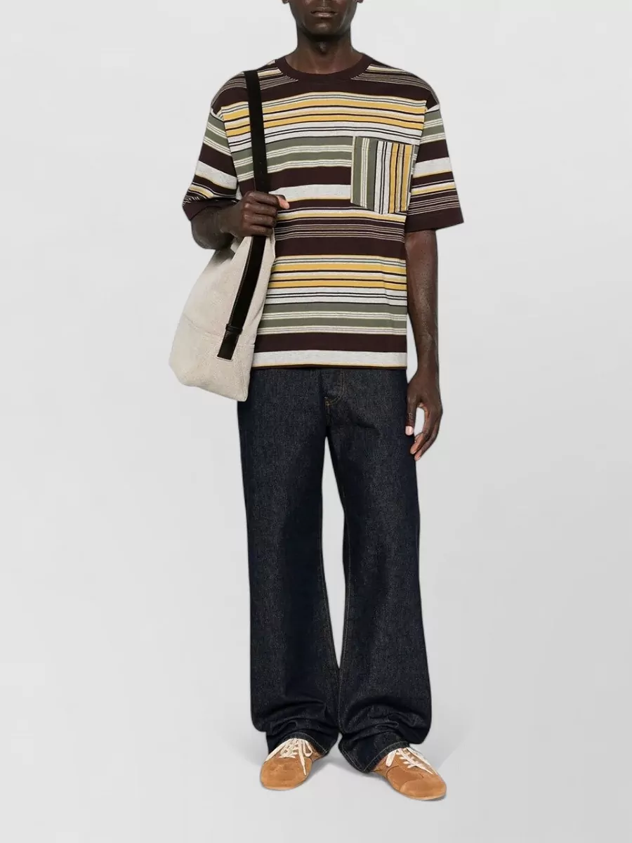 Dries Van Noten Cotton Straight-Leg Jeans