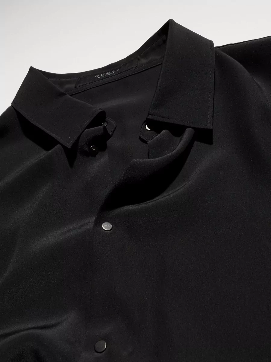 Gucci Silk Slim-Fit Shirt