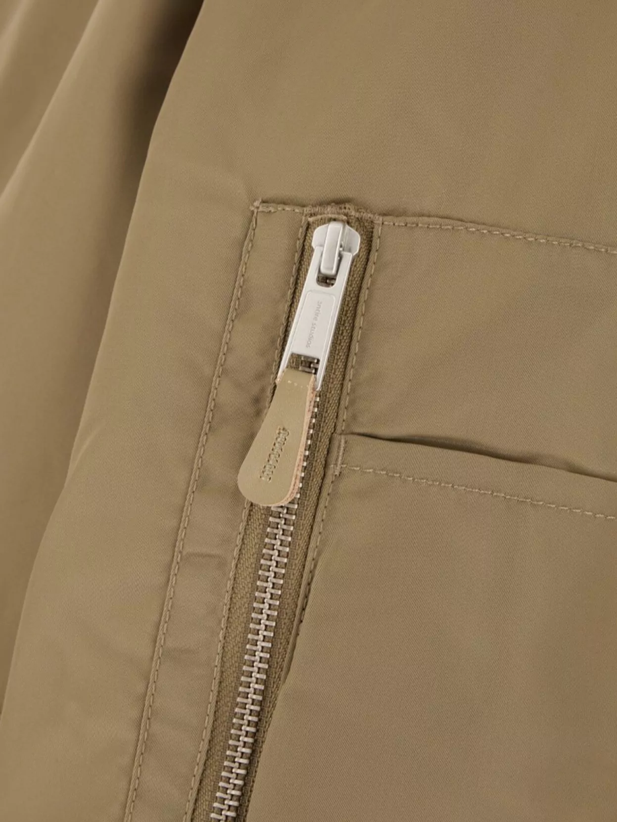 Entire Studios Nylon Padded Bomber Jacket With Ribbed Hem