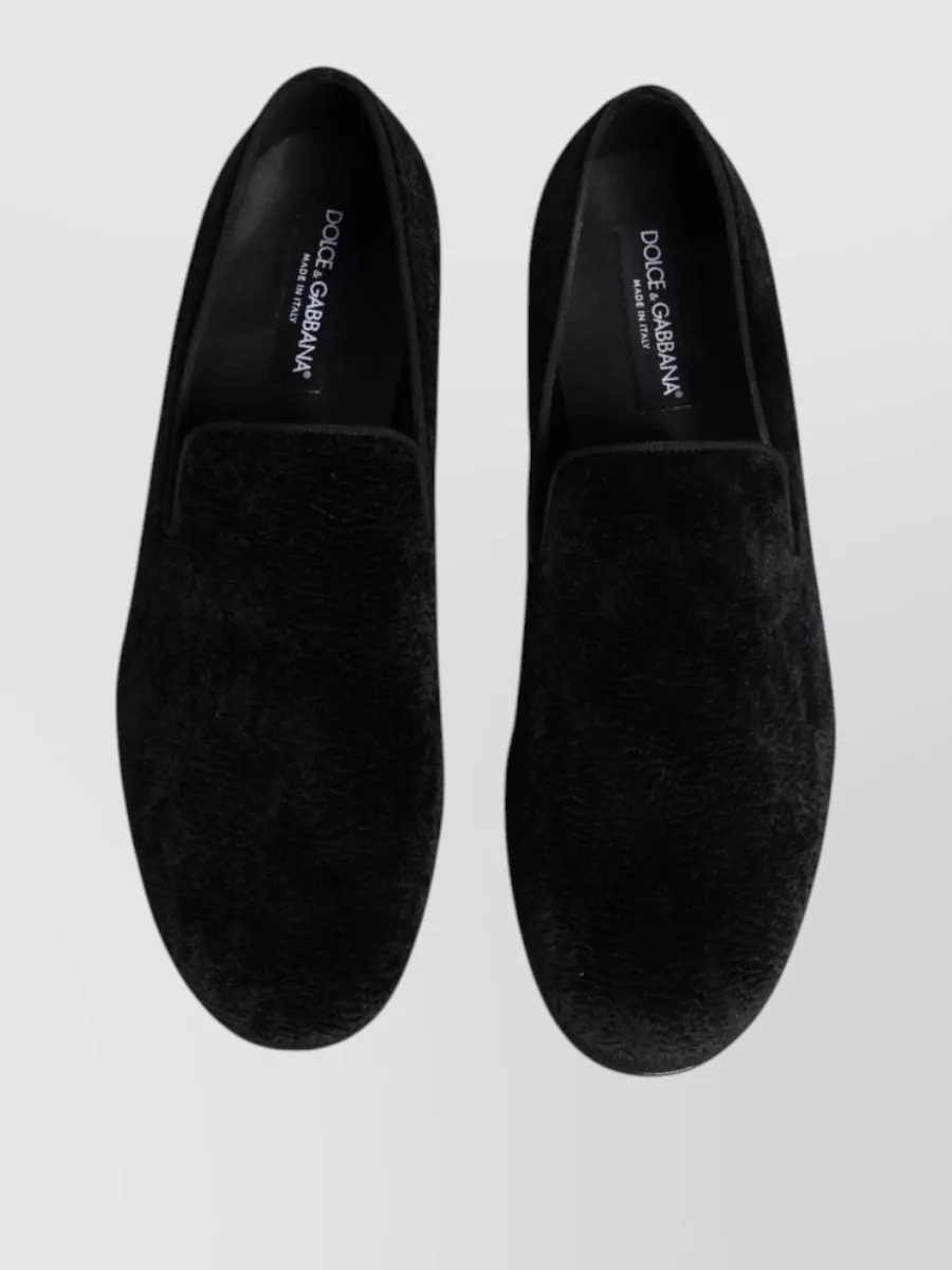 Dolce&Gabbana Velvet Loafers