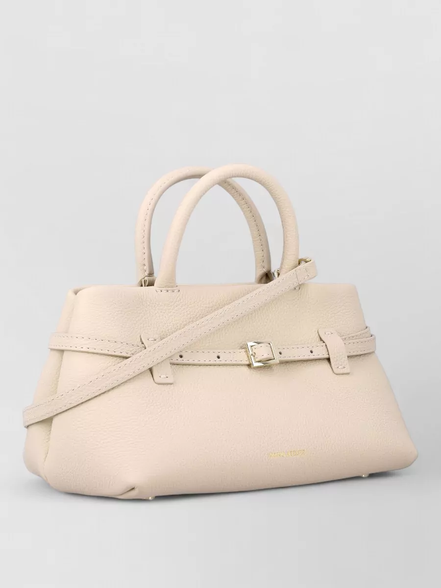 Manu Atelier Le Cambon 25 Leather Shoulder Bag