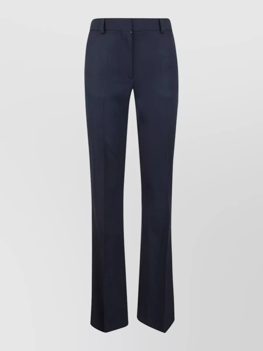Stella Mccartney wool low-rise bootcut tailored trousers