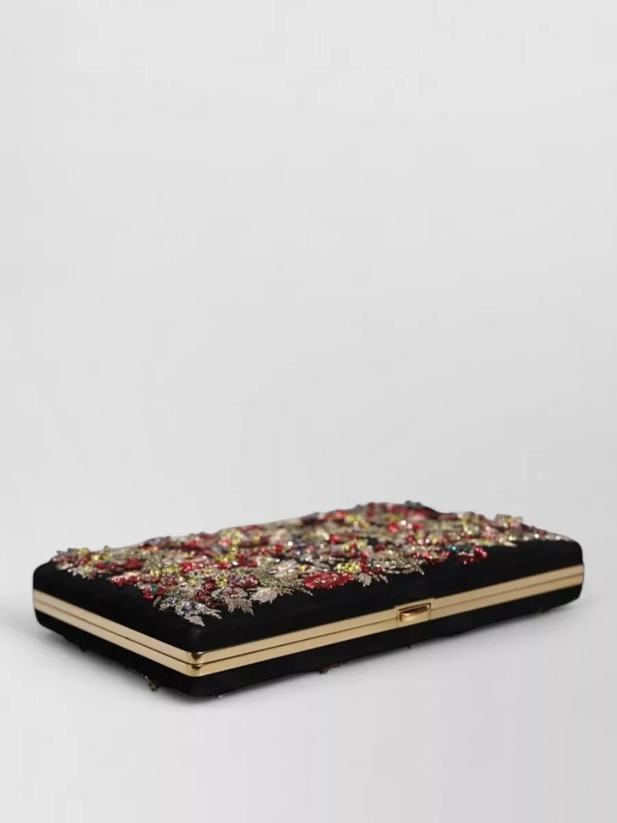Dolce&Gabbana Devotion Suede Leather Clutch Bag