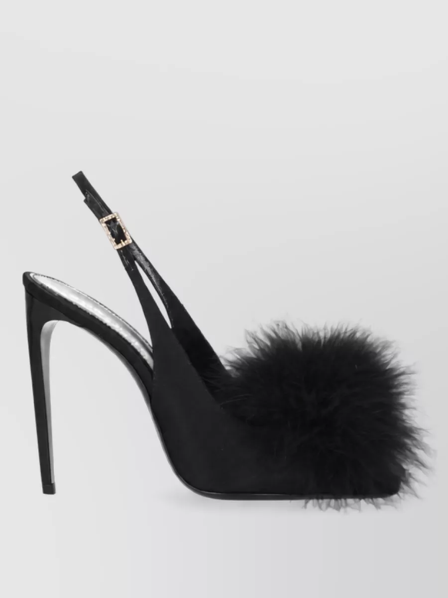 Saint Laurent satin pumps