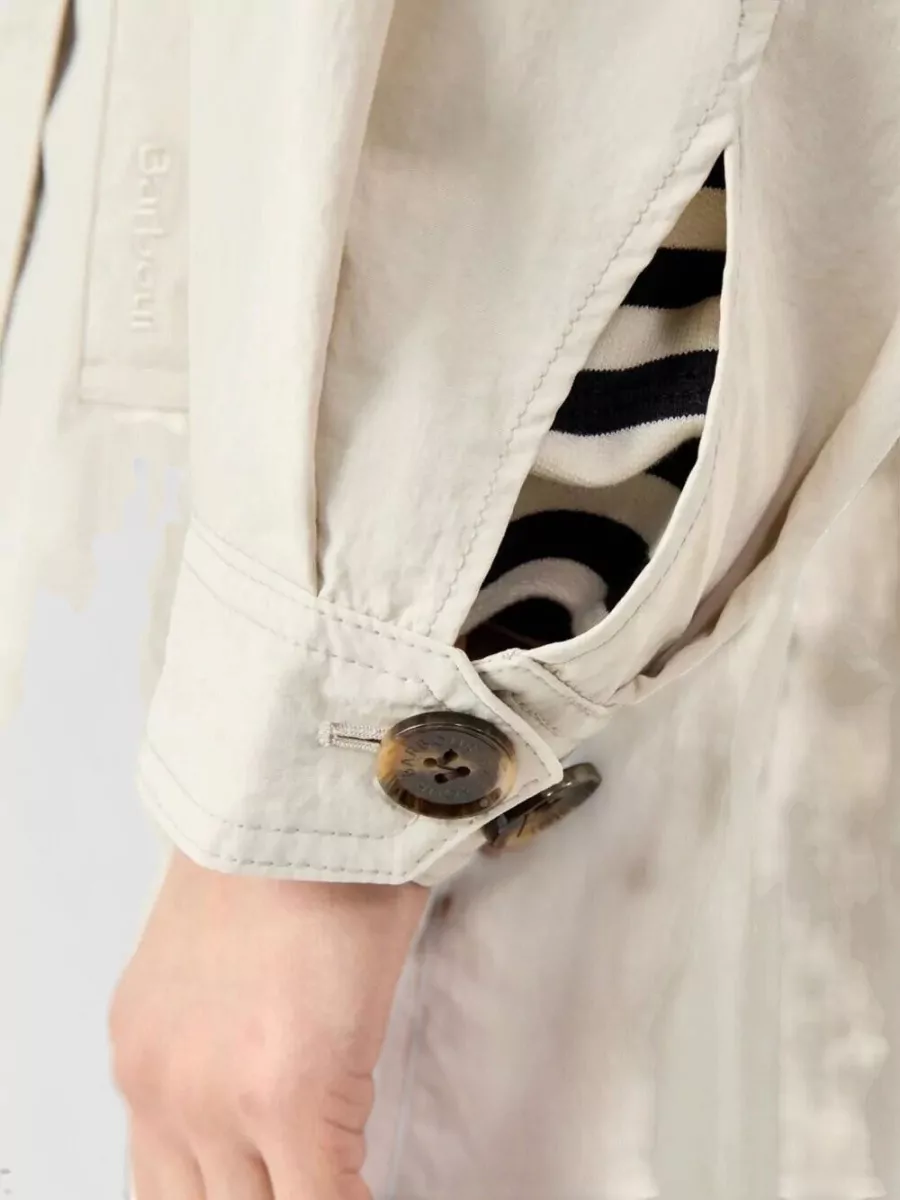 Barbour Showerproof Double-Breasted Belted Trench Coat