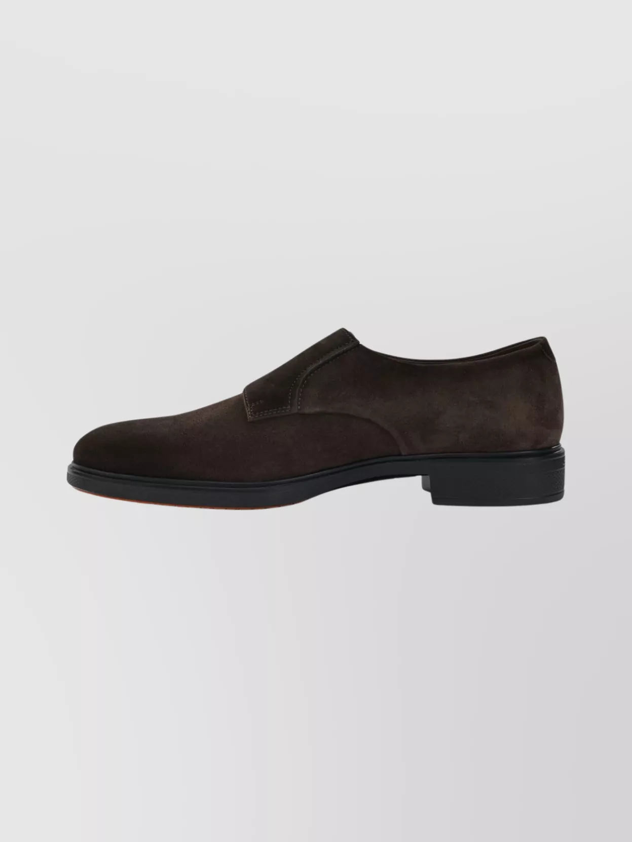 Santoni Double Buckle Loafers Made From Suede
